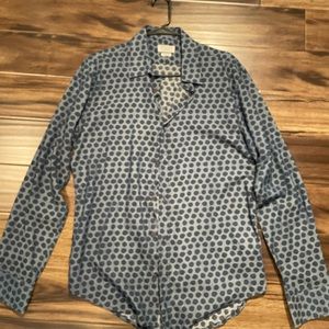 ZARA SHIRT WITH DOTS LARGE